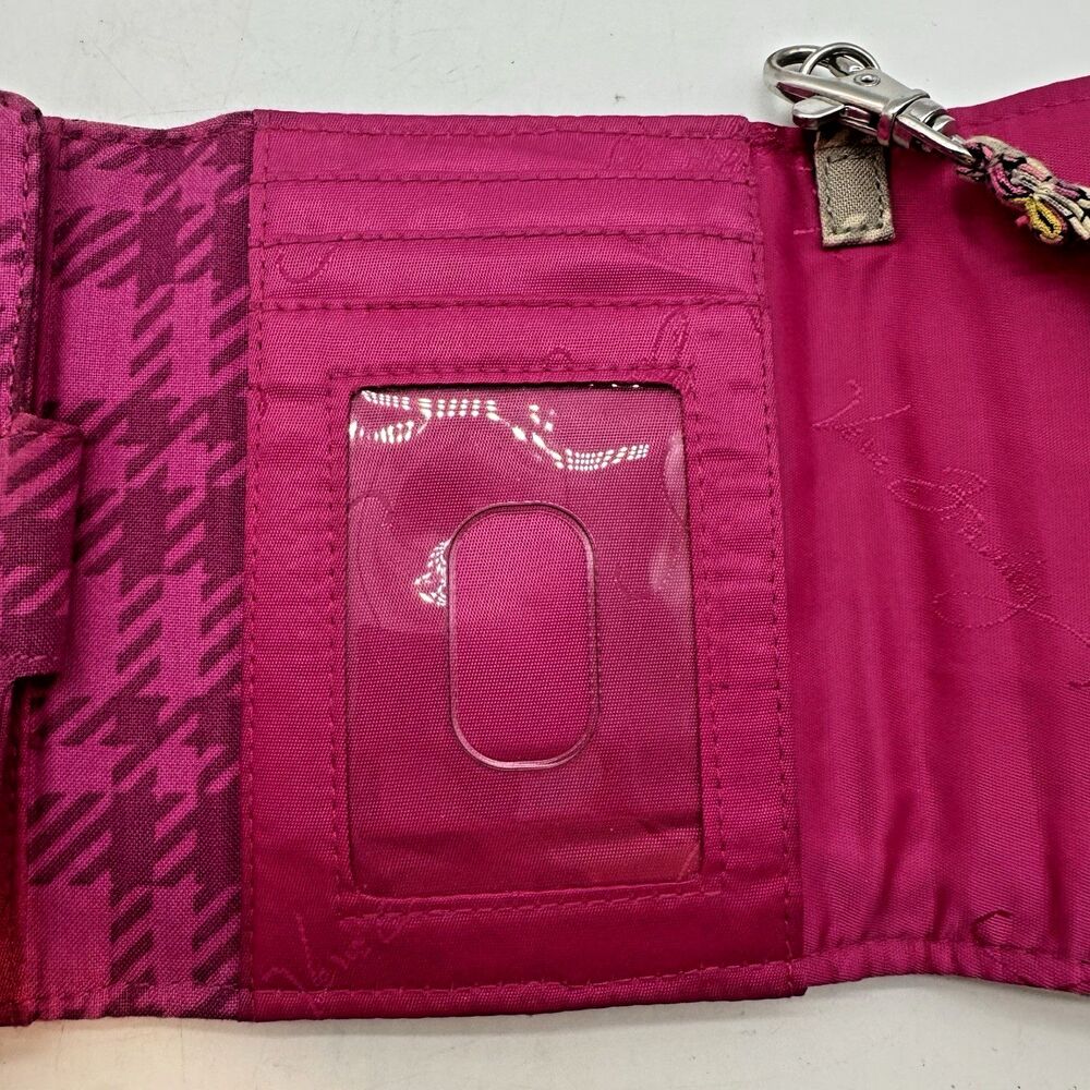 Vera Bradley Paisley Meets Plaid Wristlet Ipod Phone Slot Wallet Card Organizer - Picture 10 of 10